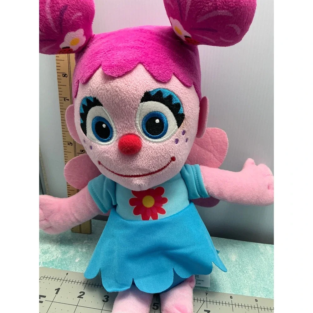 Sesame Street Abby‎ Cadabby Pink Fairy Plush Stuffed Animal Toy 15 Inch